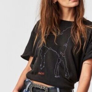 Free people horsin around tee
